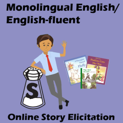 Online Story Elicitation - Monolingual English / English-fluent